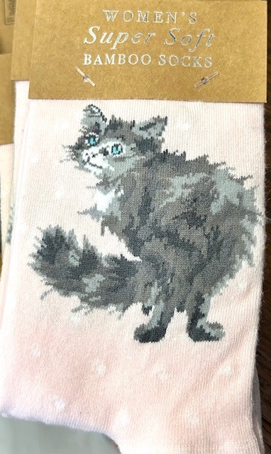 Ladies Socks - Cat