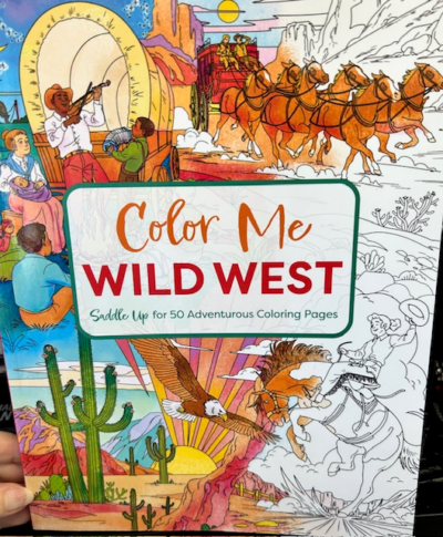 Wild West Coloring Book