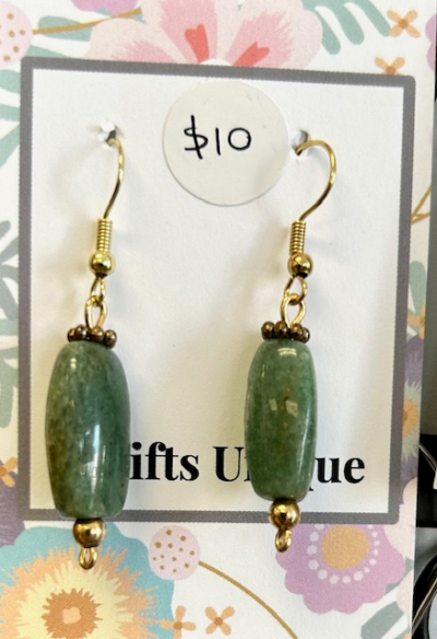 Gold Jasper Earrings