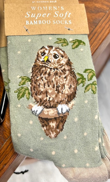 Ladies Socks - Owl