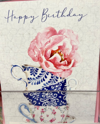 Stacked Teacups BD Card