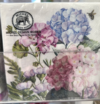 Hydrangea - Beverage Napkin