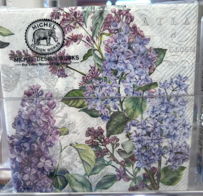 Lilacs - Beverage Napkin