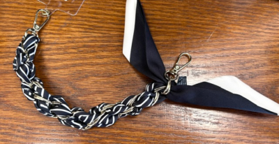 Purse Accessory - Scarf with Chain