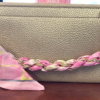 Purse Accessory - Scarf with Chain