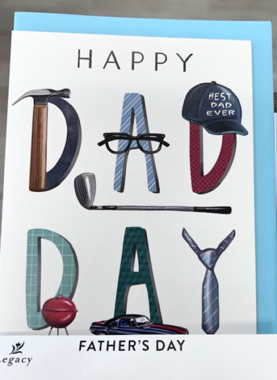 Happy Dad - Father's Day Card