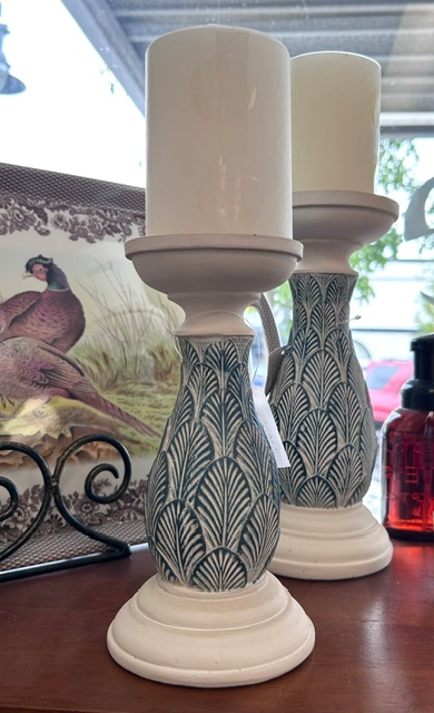 Leaf Candle Holder set of 2