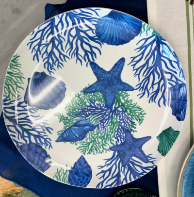 Coastal Coral - Salad Plate - Set of 2