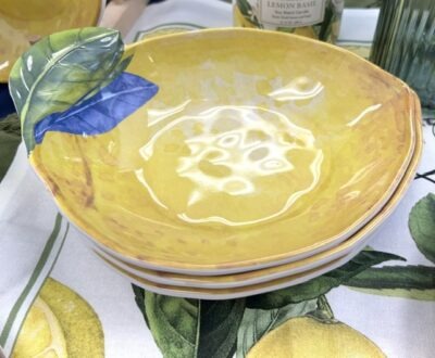 Lemon Shaped Bowl