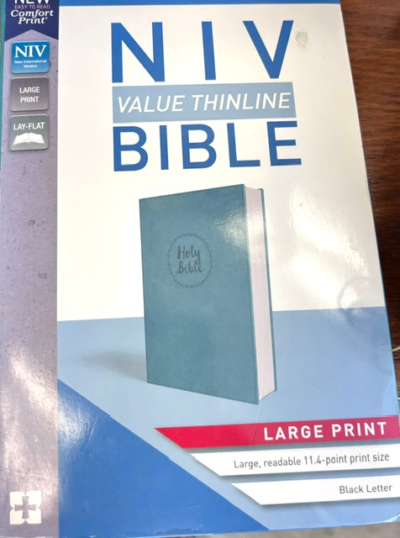 NIV Thin Line Large Print - Bible