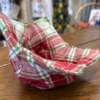Red Plaid Bowl Cozy