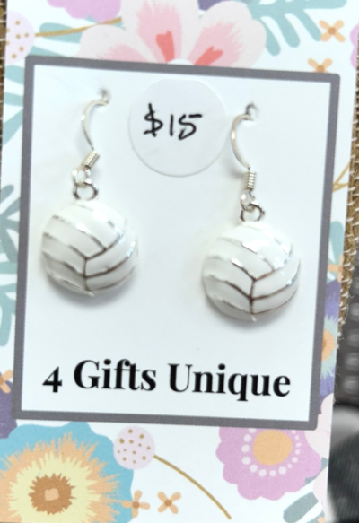 Volleyball Earrings