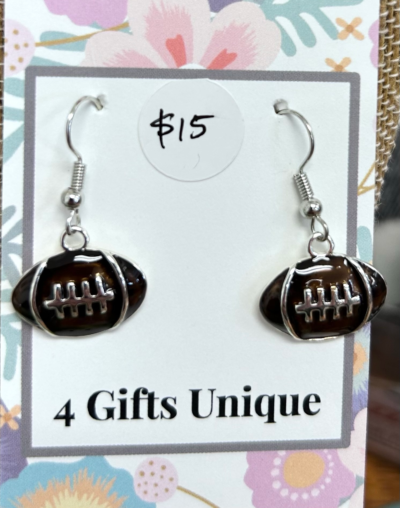 Football Earrings